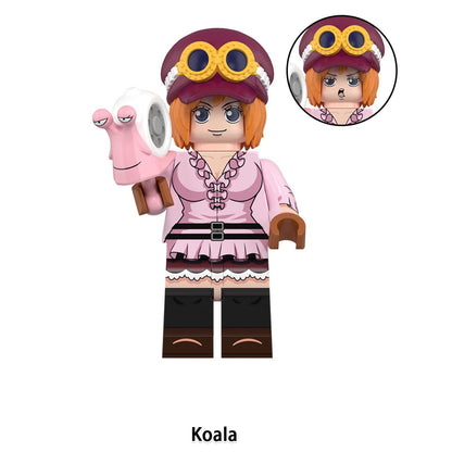 New edition,Five Elders,Koala,Caesar Building Block Mini Figure