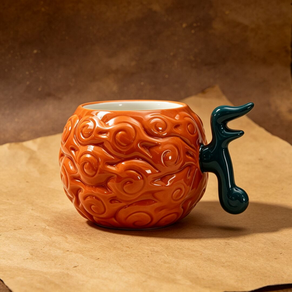 Gum-Gum Flame-Flame Devil Fruit Ceramic Mug