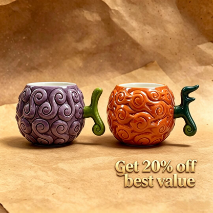 Gum-Gum Flame-Flame Devil Fruit Ceramic Mug