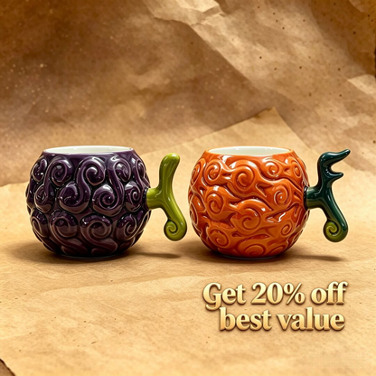 Gum-Gum Flame-Flame Devil Fruit Ceramic Mug