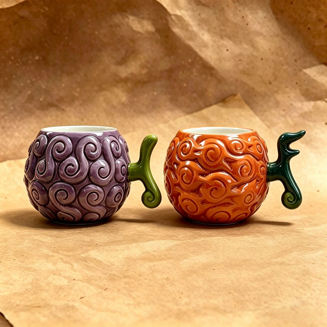 Gum-Gum Flame-Flame Devil Fruit Ceramic Mug