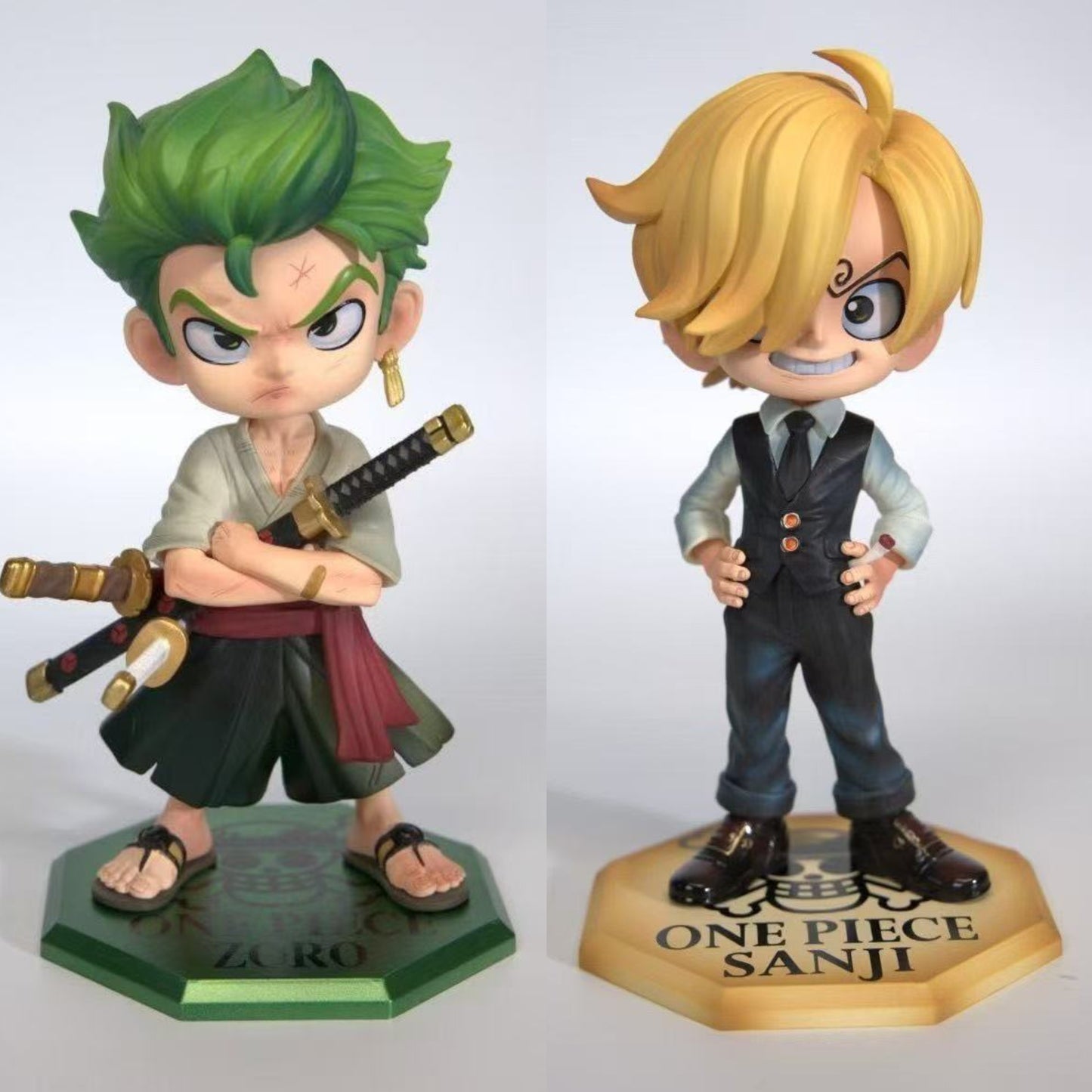 Chibi Monster Trio Luffy Zoro Sanji Figure
