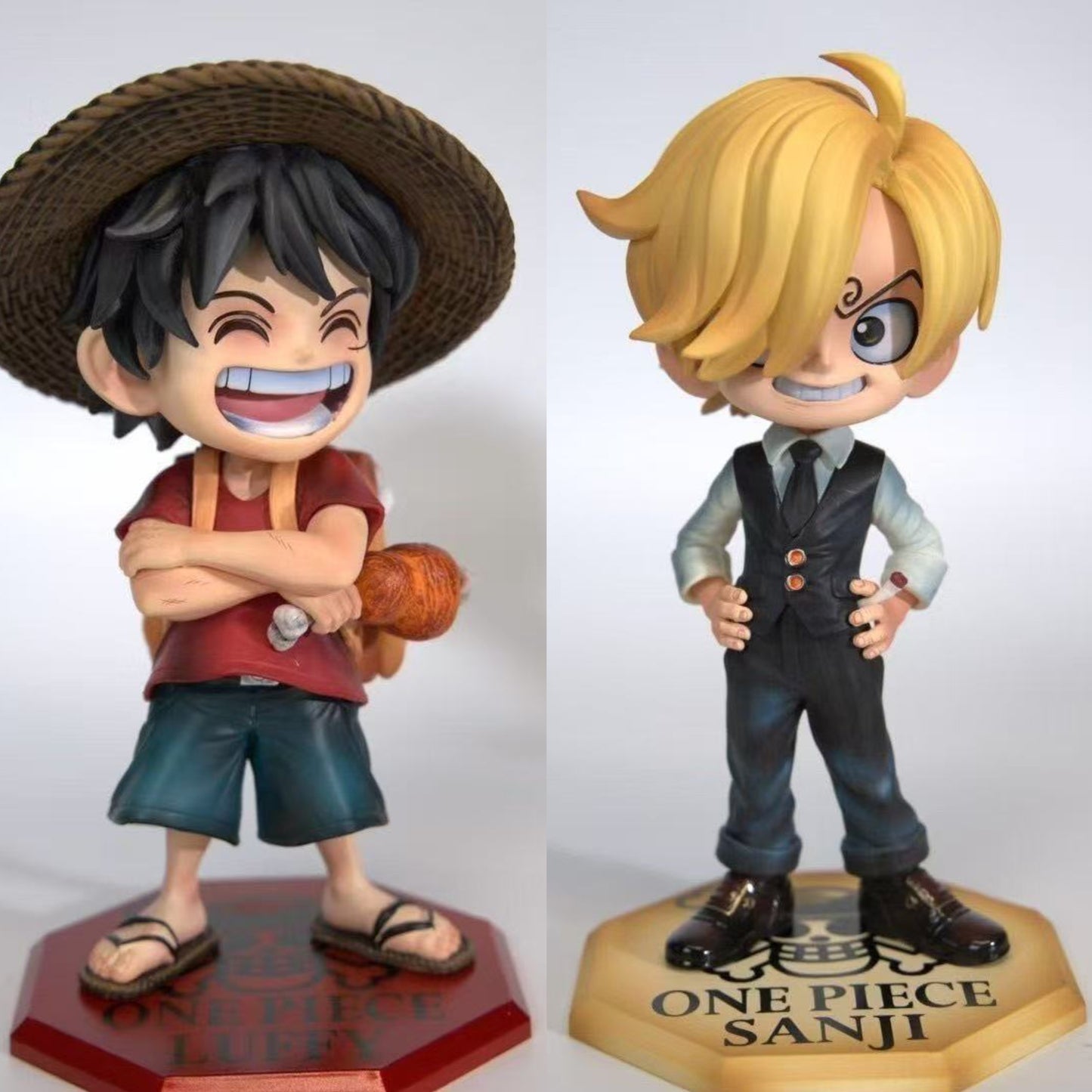Chibi Monster Trio Luffy Zoro Sanji Figure