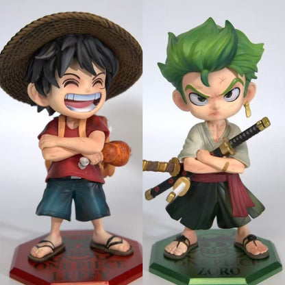 Chibi Monster Trio Luffy Zoro Sanji Figure