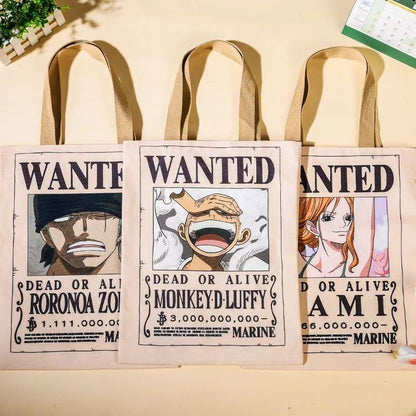 Wanted Poster Canvas Tote Bag