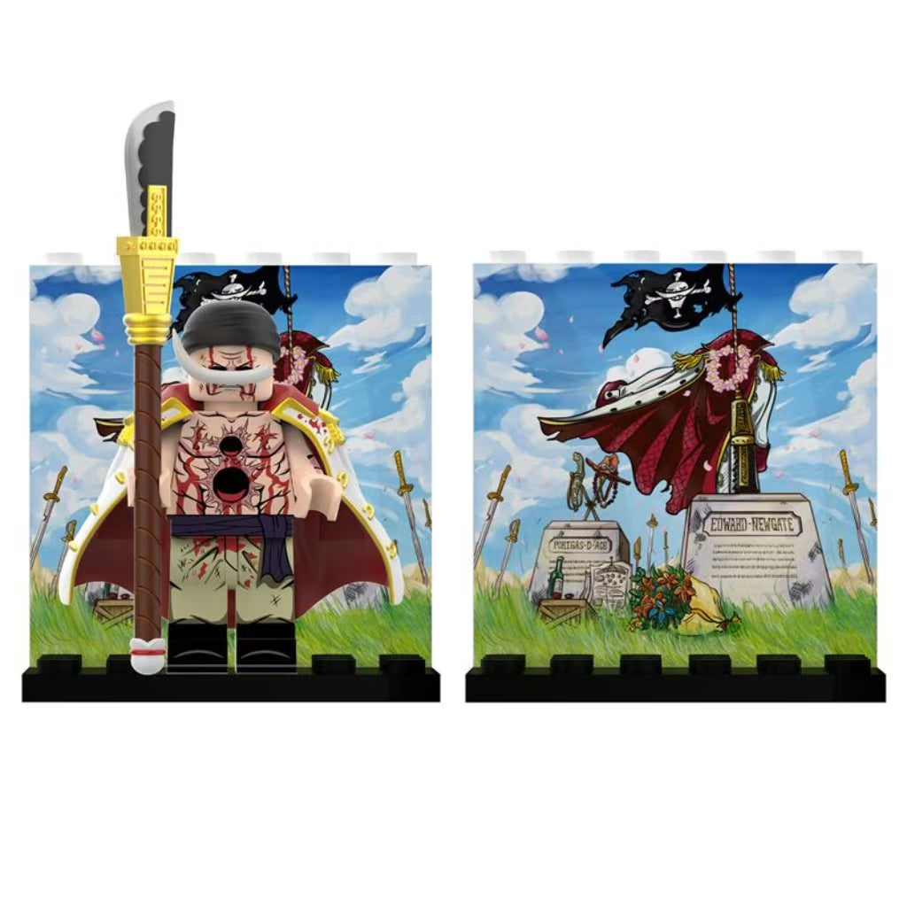 New edition,Young Whitebeard,Kuma,Shanks Building Block Mini Figure