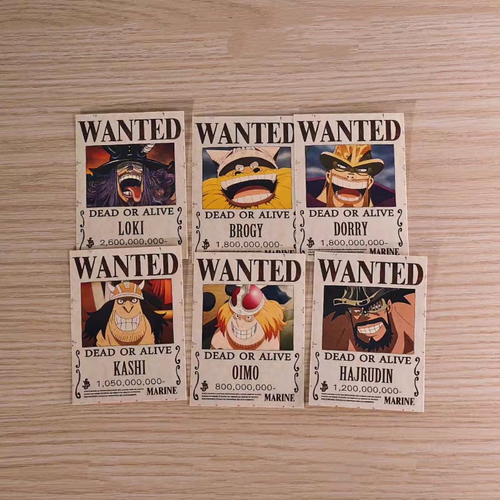 2026 Latest Updated Parchment Wanted Poster,Bounty Poster Total 264 Pieces