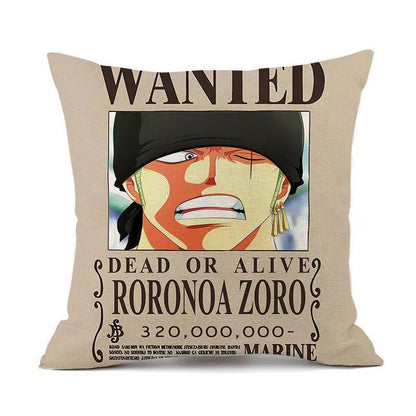 Wanted Poster, Bounty Poster Throw Pillow