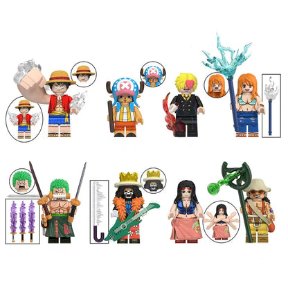 New edition,Straw Hats Building Block Mini Figure