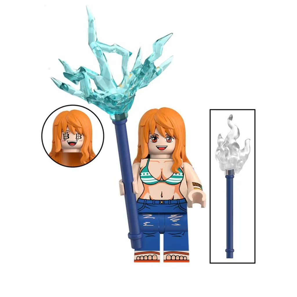 New edition,Straw Hats Building Block Mini Figure