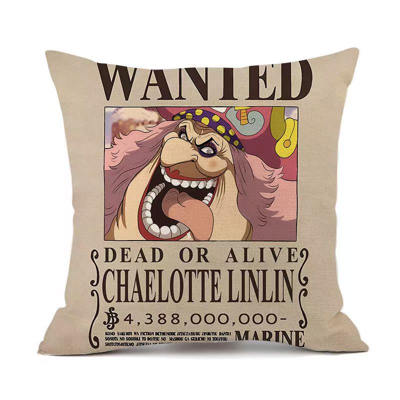 Wanted Poster, Bounty Poster Throw Pillow