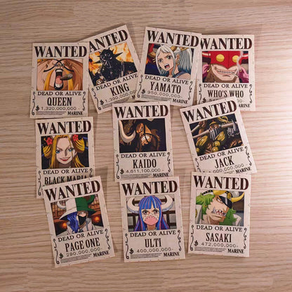 2026 Latest Updated Parchment Wanted Poster,Bounty Poster Total 264 Pieces