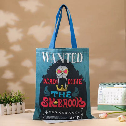 Wanted Poster Canvas Tote Bag