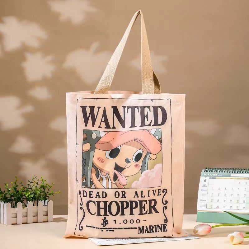 Wanted Poster Canvas Tote Bag