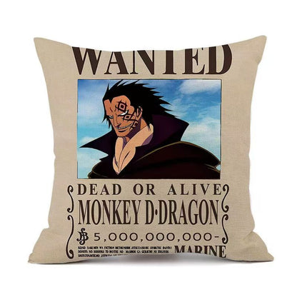 Wanted Poster, Bounty Poster Throw Pillow