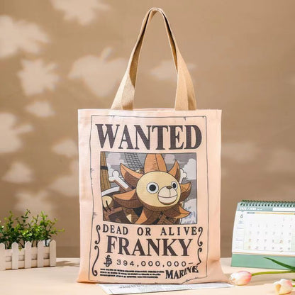 Wanted Poster Canvas Tote Bag