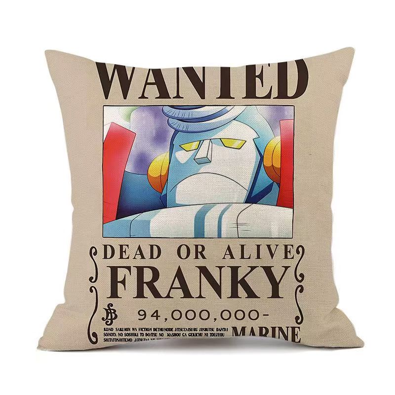 Wanted Poster, Bounty Poster Throw Pillow