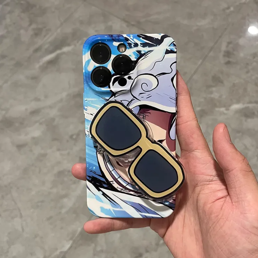 Sunglasses Nika Luffy iPhone Case