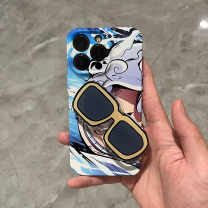 Sunglasses Nika Luffy iPhone Case