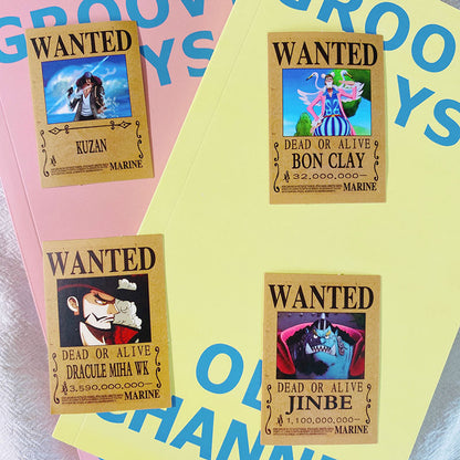 Bounty Poster,Wanted Poster Stickers