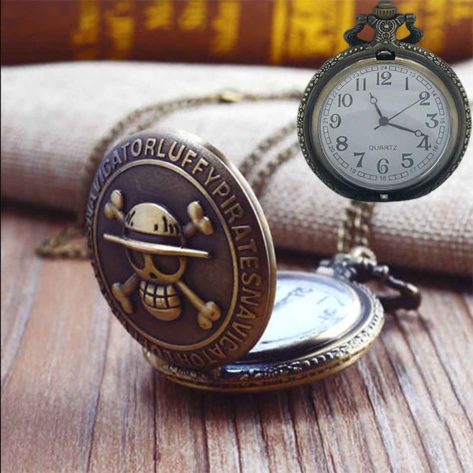 Straw Hat Vintage Pocket Watch