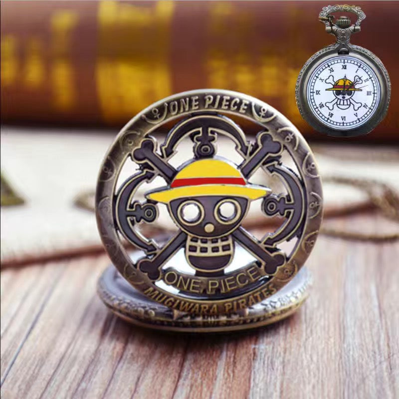 Straw Hat Vintage Pocket Watch