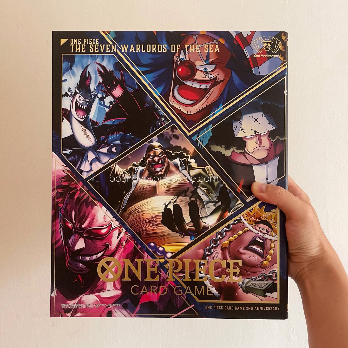 OP Card Game 7 Warlords of the Sea TCG Card Binder