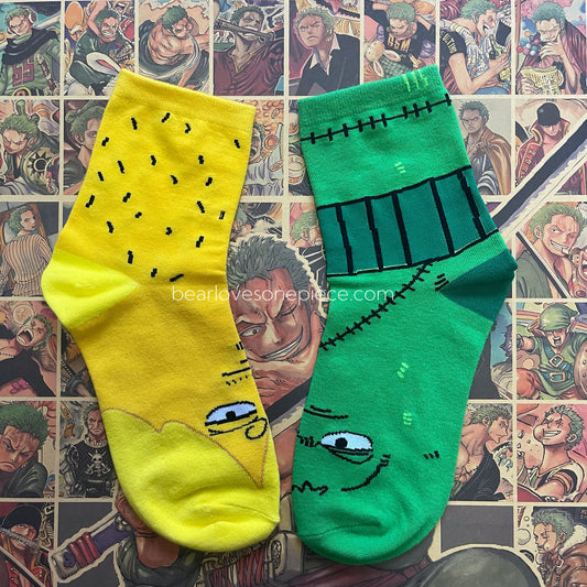 Zoro Sanji Zosan Socks