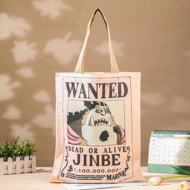 Wanted Poster Canvas Tote Bag