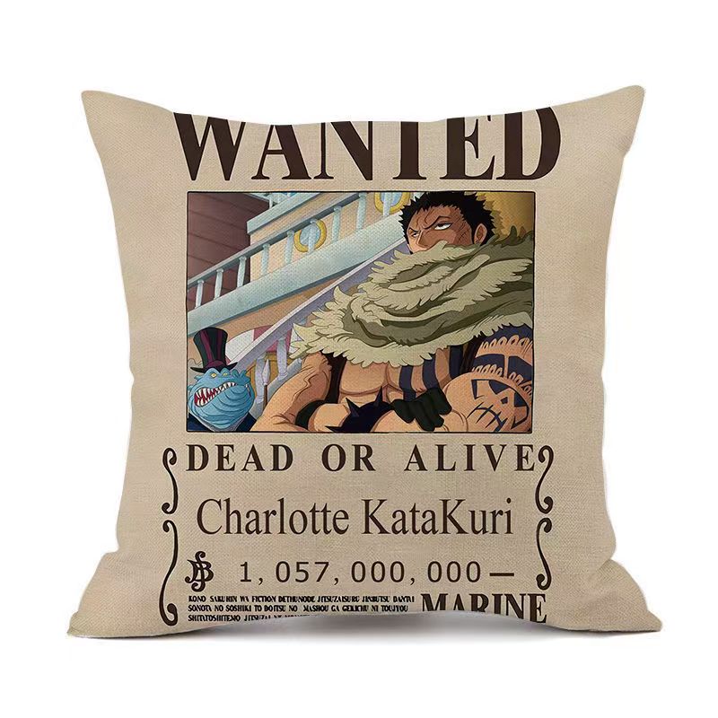 Wanted Poster, Bounty Poster Throw Pillow