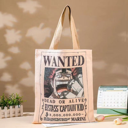 Wanted Poster Canvas Tote Bag