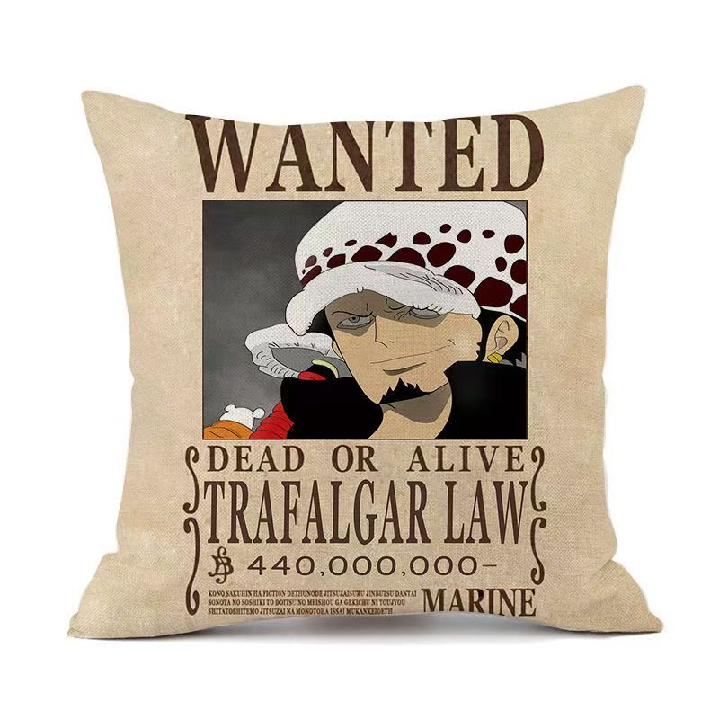 Wanted Poster, Bounty Poster Throw Pillow