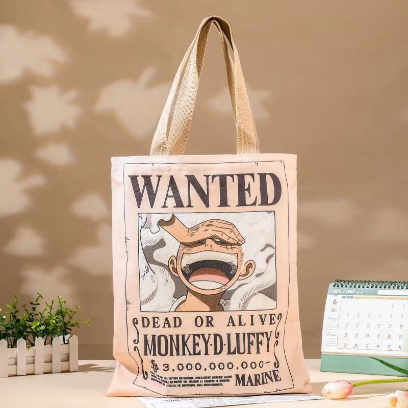 Wanted Poster Canvas Tote Bag