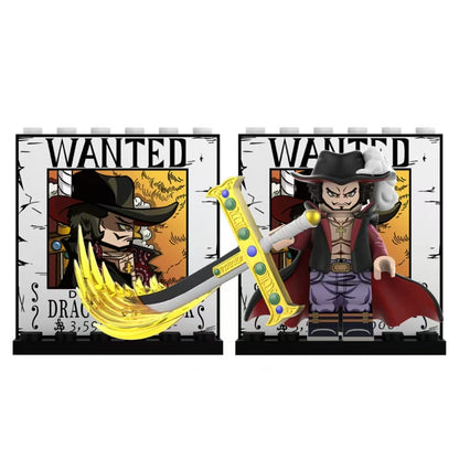New edition,Young Whitebeard,Kuma,Shanks Building Block Mini Figure