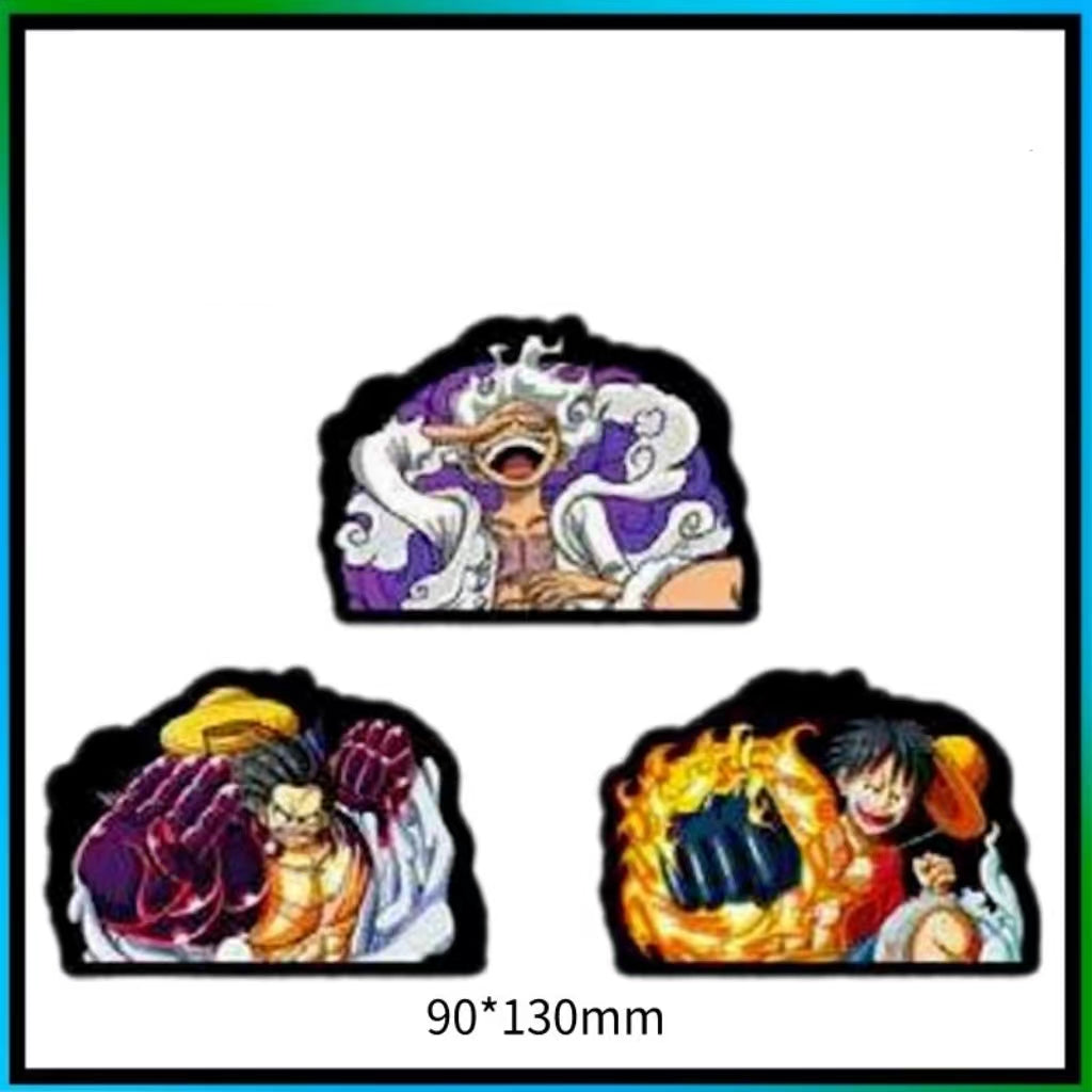 Gear 5 Luffy 3D Motion sticker, 3 varieties Of morphologic