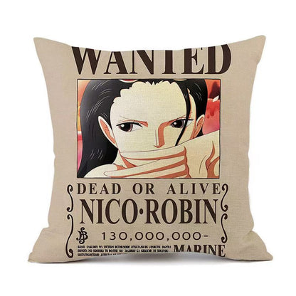 Wanted Poster, Bounty Poster Throw Pillow