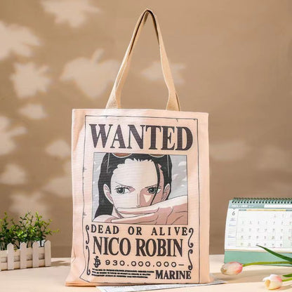 Wanted Poster Canvas Tote Bag