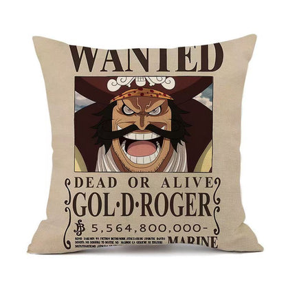 Wanted Poster, Bounty Poster Throw Pillow