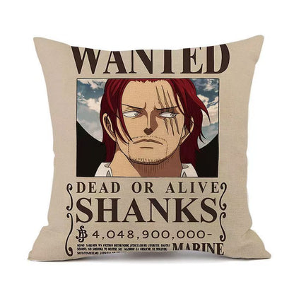 Wanted Poster, Bounty Poster Throw Pillow