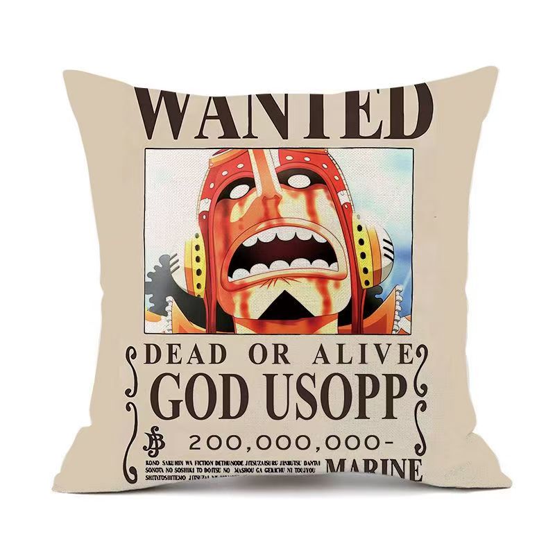 Wanted Poster, Bounty Poster Throw Pillow