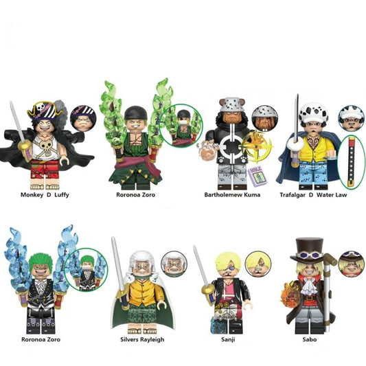 New edition,Kuma,Onigashima Law Building Block Mini Figure