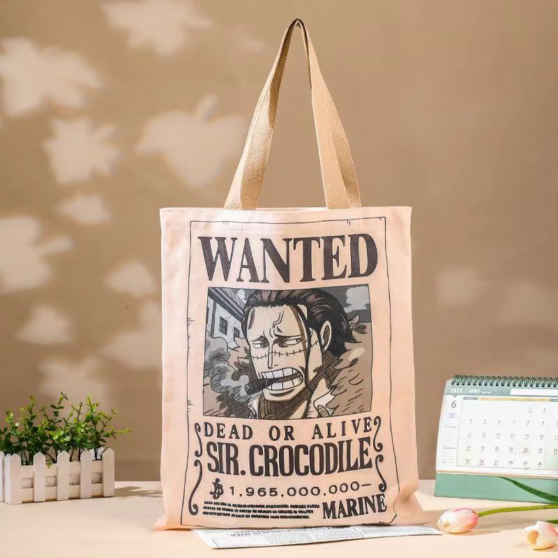 Wanted Poster Canvas Tote Bag