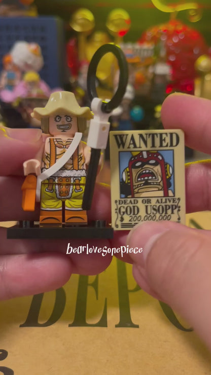 Straw Hat Crew Building Block Mini Figure