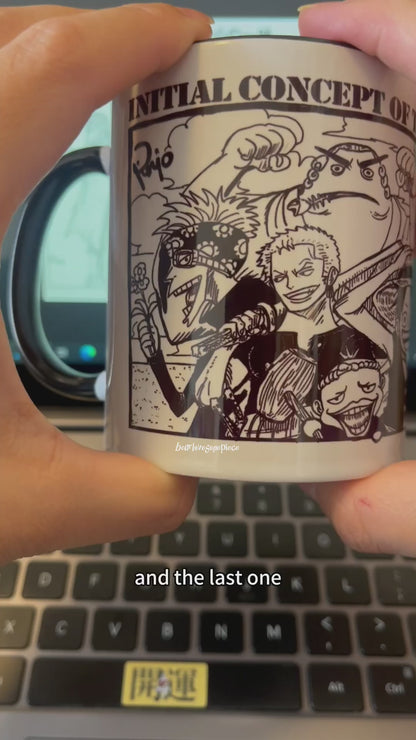 Initial Concept Straw Hats Pirates Mug