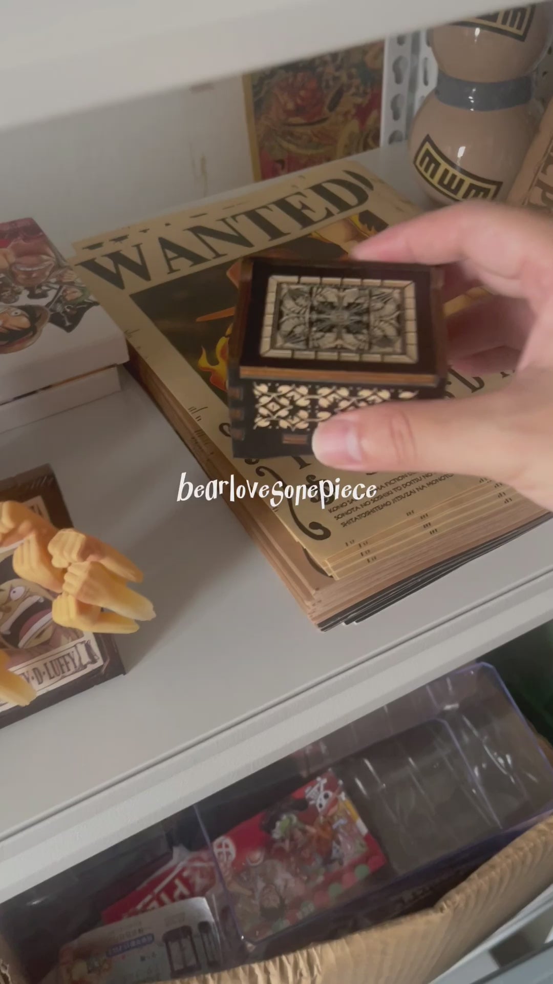 Binks'Sake Vintage Wooden Music Box – Bearlovesonepiece